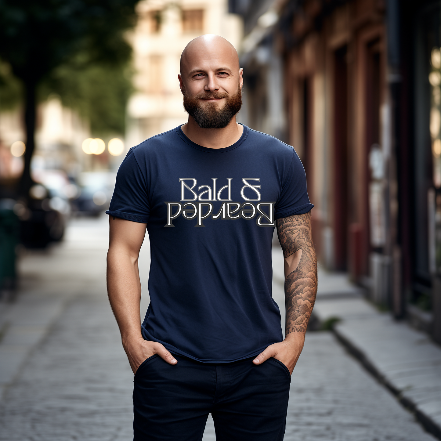 Bald and Bearded T-shirt