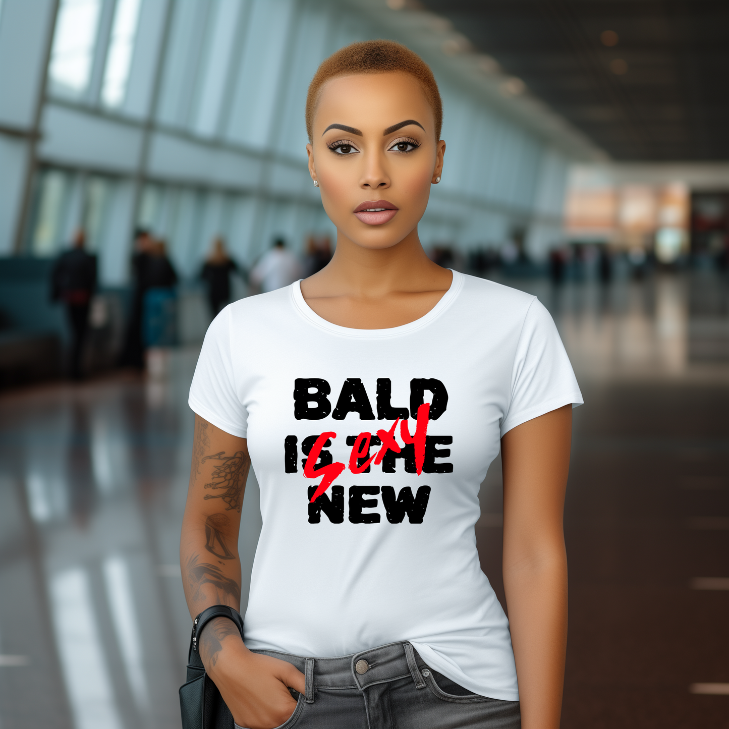 Bald Is The New Sexy T-shirt, Bald Head Tshirt