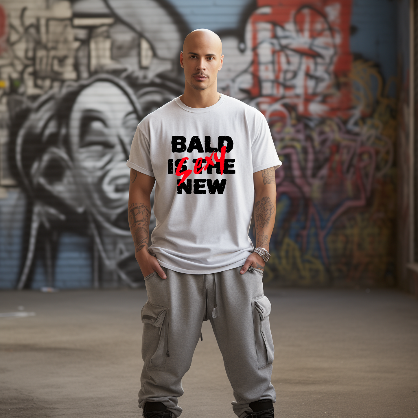 Bald Is The New Sexy T-shirt, Bald Head Tshirt